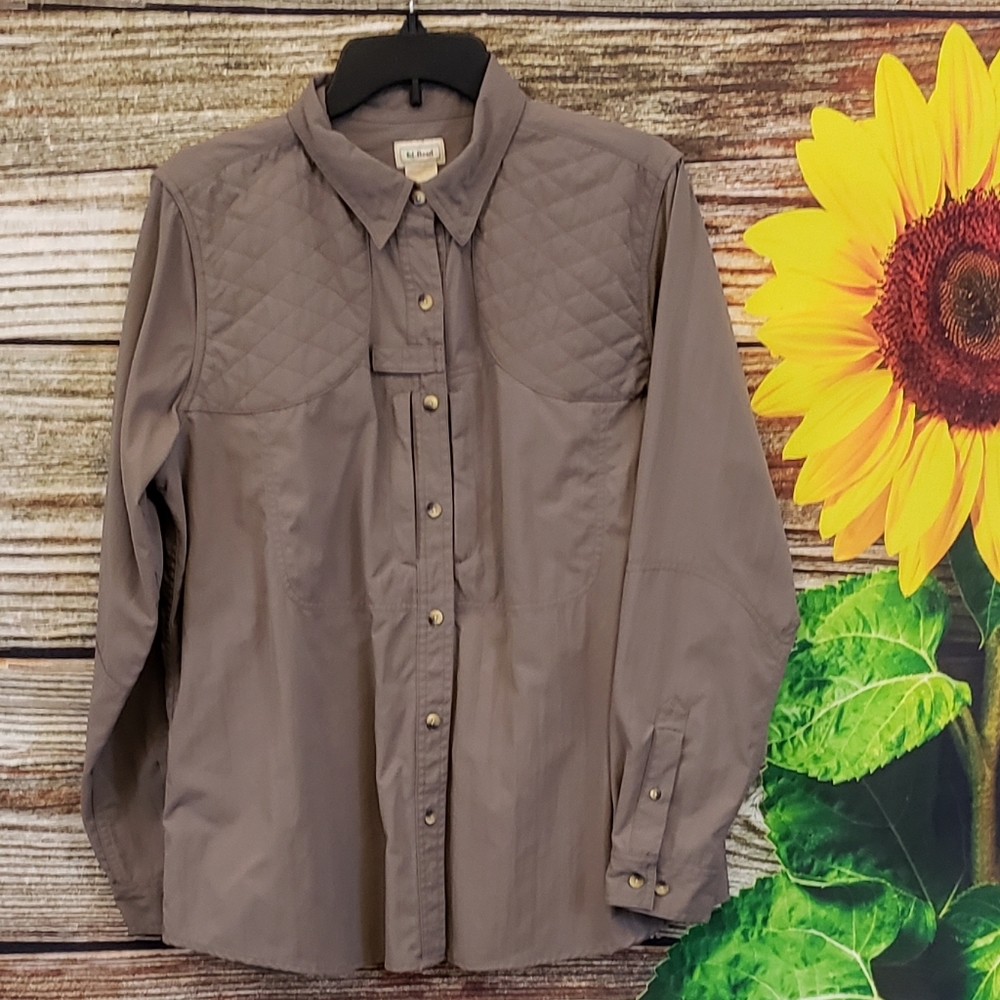 L.L.Bean long Sleeve sports outdoor Size Large